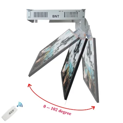 Hidden Into Ceiling Type Motorized TV Lift System 32~55 Inch Plasma TV Vertical 90 Degree 60*55*22cm 110-240AC 1 Years Boente Ce