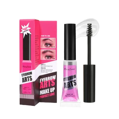 Hot Selling Maxfine Mineral Vegan Waterproof Transparent Eyebrow Setting Styling Gel Pomade Makeup Kit