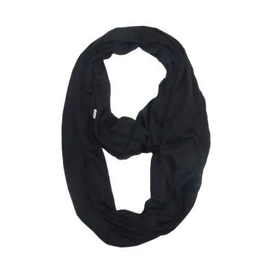 2025 Hot Sale Premium Quality Breathable Multi-Functional Women's Hijab Infinity Scarf with Hidden Zipper Pocket Made Viscose