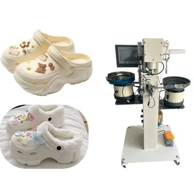 Shoe Making Machine Fully Automatic Climbing Belt Buckle Riveting Machine Hole Punching and Punching Machine for slippers