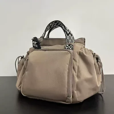 Multifunctional Folding Waterproof Maternity Handbag Shopping Tote Stroller Baby Nappy Bag Bed Backpack Diaper Bag for Mom