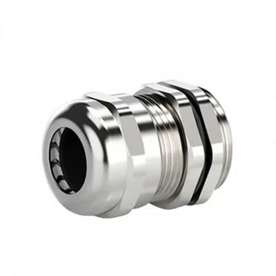 New M20 Nickel Plated Brass Cable Gland IP68 Waterproof Cable Connector M20x1.5, 6-12mm Wire Range