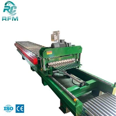High Speed Fully Automatic PLC Control Galvanized Steel Roofing Panel Making Corrugated Roll Forming Machine CE ISO OEM