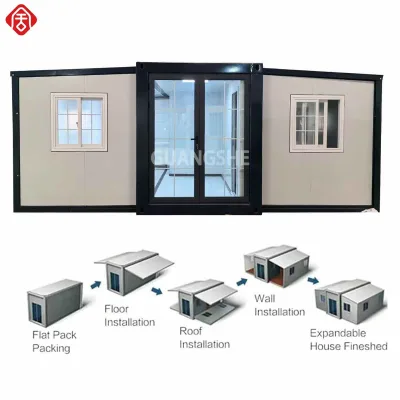 Weather Resistant Waterproof Customizable Scenic Glamping Homestay Forest Campsite Hotel Expandable Containers