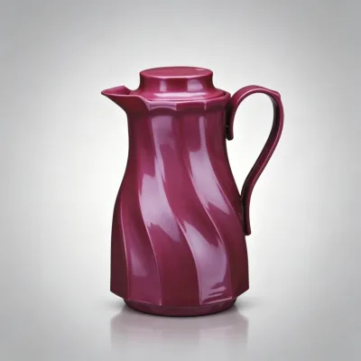 Pilgrim Creed Fitted Plastic Outer Vacuum Gift Carafe Glass Liner for Daily Mosque Worship Eid Fitr Market Batch Consignments