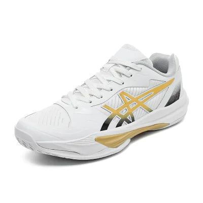 2026 Men Women Lightweight Badminton Table Tennis Tennis Court Shoes Breathable Multi-Court Sport Trainers