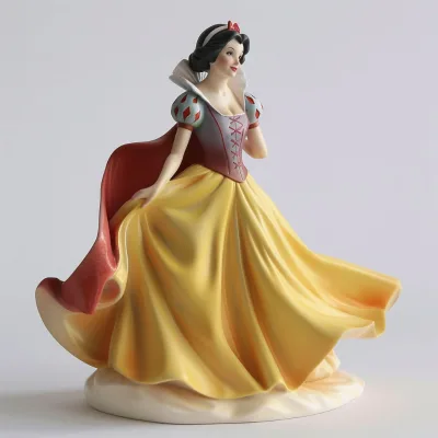 K302 Snow White Prince Dwarf Cartoon FRP Sculpture Shopping Mall Theme Park Decorative Garden Ornaments Large Outdoor Statues