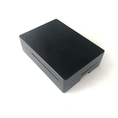 Wholesale Raspberry Pi 4B Black Aluminum Alloy Case with Heat Conductive Pillar for Cooling