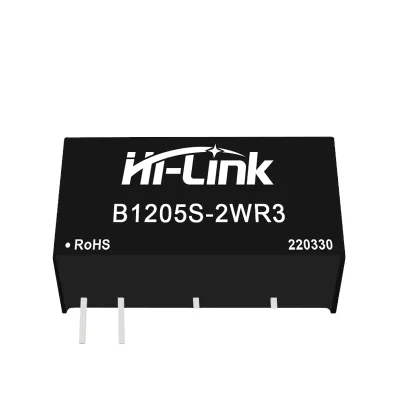 Hi-Link Household Step Down B1205S-2WR3 2W 12V to 3.3V/5V/9V/12V/15V/24V mini converter 90% efficiency isolated power supply