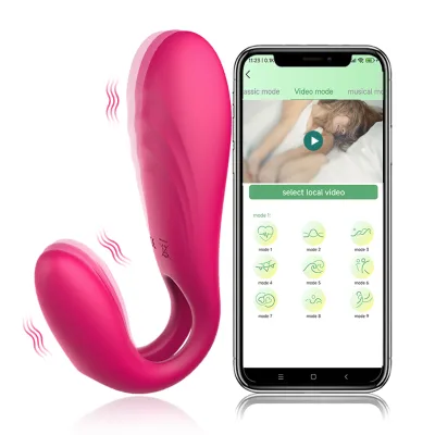 9 Vibration Modes App Long Distance Remote Control Nipple and Clitoris and G-Spot Multiple Usage Vibrator