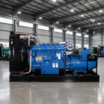 Open Frame 100Kw 200Kw 300Kw Industrial 400V Diesel Generator Power Genset Marine diesel Generator Powered by Weichai Engine