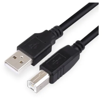 1m 2A Copper Wire USB 2.0 AM to BM Printer Cable
