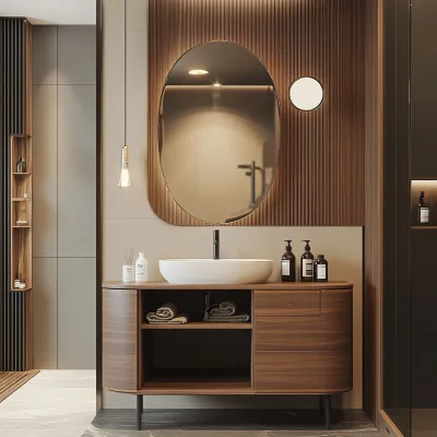 Sliding Door Bathroom Cabinets: Save Space and Offer Easy Access -