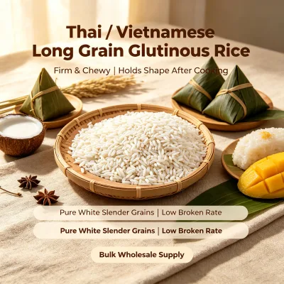 Long Sticker Rices Originate From Local China