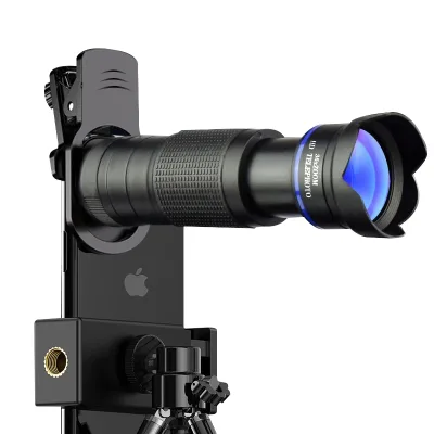 36X HD Phone Camera Telephoto Lens External Fisheye Wide Angle for Concert Broadcast Mobile Telescope & Binoculars