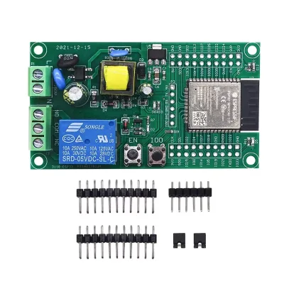 AC Powered ESP32 WiFi BT Development Board with 1-Channel Relay Module