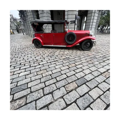 Natural Park Anti-Slip Paving Stones Granite Square Blocks