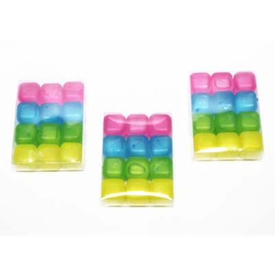 Reusable Ice Cubes for Drinks, Plastic Ice Cubes, Chills Drinks