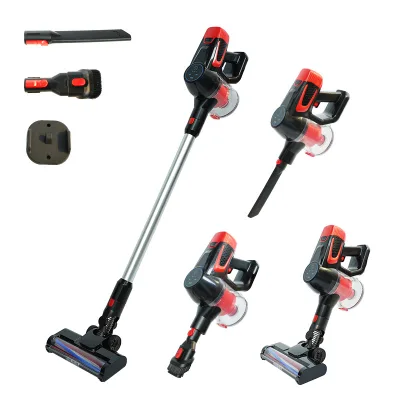 Handheld Vacuum Cleaner 55 Mins Runtime Self-Standing Wall Mount Charging Pet Hair Care for Household Pets Use
