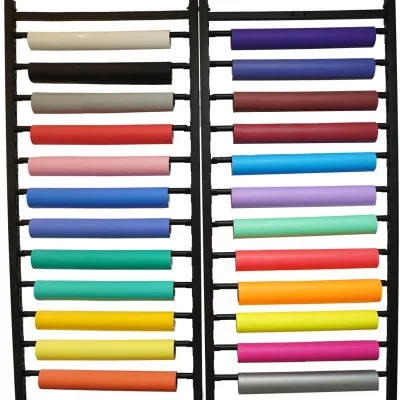 UNEWPRINT Factory Wholesale PU Roll Sheet Colorful Black White Heat Press Htv Heat Transfer Vinyl
