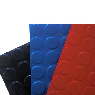 Easy to Cut Flameproof Waterproof No Slip Eco-friendly PVC Carpet Flooring Mat Roll for Stairs Steps Garages Gyms