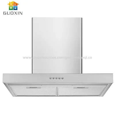 Manufacture price OEM ODM T shape black range hood for kitchen