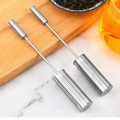 Stainless Steel Simple Universal Tea Filter Removable and Washable for Household Tea Brewing Tea Filter