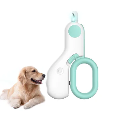 Dog Nail Clipper With Led Light Electric Pet Nail Clipper for Pet Nail Trimming