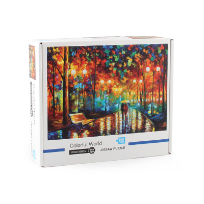 Custom Colorful Intelligent Kids Jigsaw Puzzle Educational Environmental Protection Blank Puzzle Jigsaw Factory Supplier