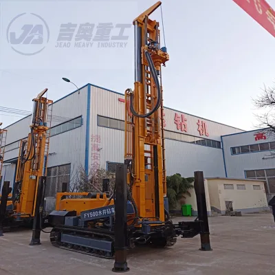 30Tons Portable Borehold Hydraulic Multi Purpose Water Well Drilling Rig Machine Sold in South Africa