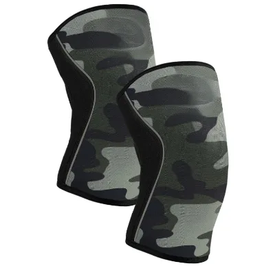 Compression 7mm Neoprene Gym Deadlift Strong Support Rodillera Powerlifting Knee Sleeve