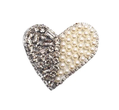 Eagle Shaped Crystal Rhinestone Iron-On Patches Appliqued for Hats Ready to Ship Factory OEM ODM