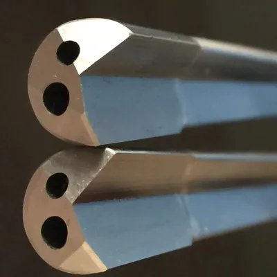 High Hardness Cobalt HSS Gun Drill Single Flute Deep Hole Drilling Head for Metal Working