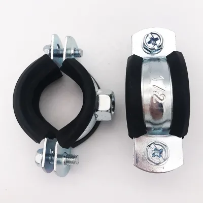 2026 New Woodworking M8 Pipe Clamp G Clamp with Rubber From ODM/OEM Factory Galvanized Steel Inch/Metric COBON Model 1450