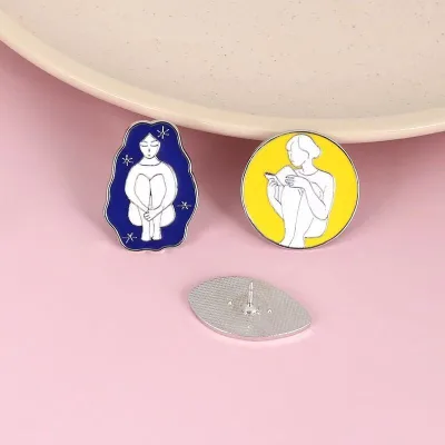 Direct Factory Customize Cartoon Anime Character Gold Plating Magnetic Pin Hard Enamel Pin With Magnet