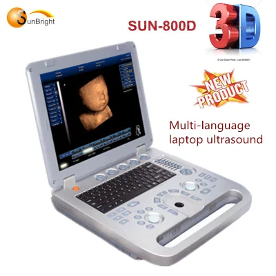 Multi-language Portable Medical Scanning Device 3D 4D Ultrasound System