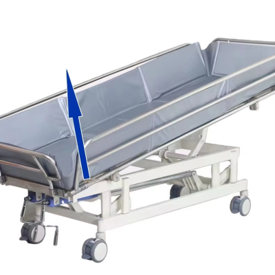 Popular Medical Patient Bath Bed Hospital Adjustable Bath Beds for the Disabled