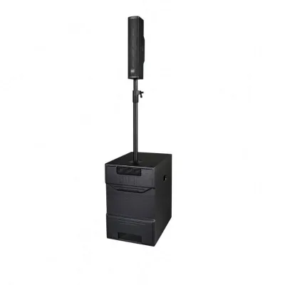 Passive 4x3 Inch 1-Way Column Speaker 100W Maple Plywood 3-Speaker Professional Audio System Conference Church Commercial Audio