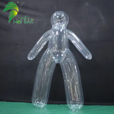 Customized Inflatable Transparent Costume / PVC Inflatable Clear Suit