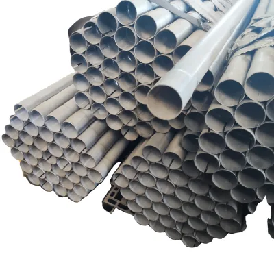 Pig Farm Galvanized Steel Feeding Pipe for Chains Disc Feeding Yt Brand GI60 Model 1 Year Warranty Animal Husbandry Equipment