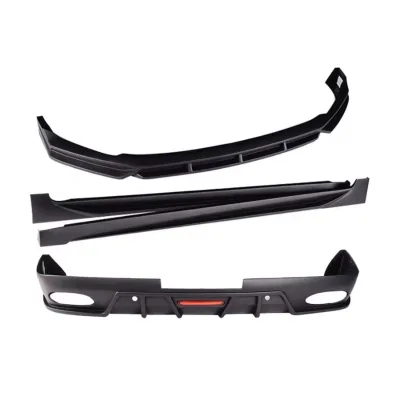 Car Body Kit for 2020-2023 Preface Xingrui Front Lip Rear Lip Side Skirts for Preface Bumper Lip ABS Material No Color
