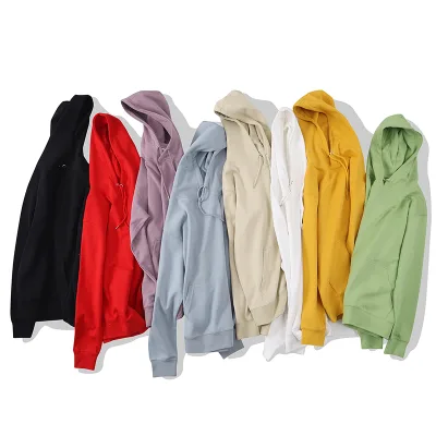 High Quality Custom Logo Printing Blank Hoodies Wholesale Hoodie Sweatshirts Men's Hoodies