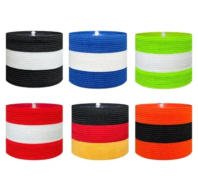 Colorful Cycling Arm Sleeve Adjustable Armband for Running Basketball Football Baseball Captain Armband