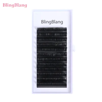 BlingBlang 12rows Classic Individual Lashes Eyelash Extension  Extension Volume Lashes Professional Makeup Eyelash