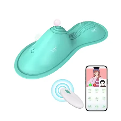 Sitting Vibrators for Women Wholesale 2 in 1 Wearable Vibrators Ride-on Sex Toys App Dual Stimulate Clitoral and Anal Vibrators