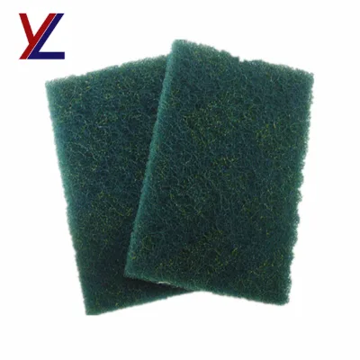 Scouring Pad with Sponge.