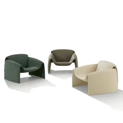 Classical Modern Lounge Crab Chair-Fabric Home Office Durable Commercial Office Furniture