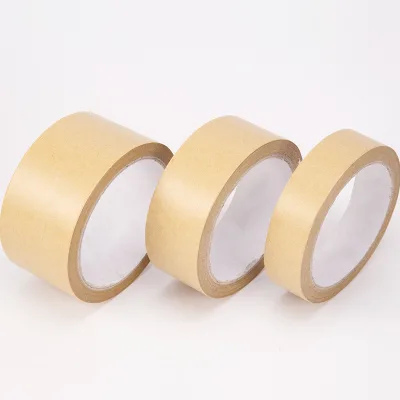Free Kraft Paper Tape Can Cover the Writing Text Low Noise Easy to Tear Sealing Box Kraft Paper Tape
