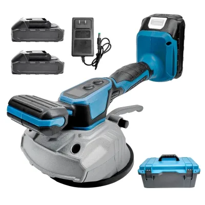 21V Lithium Battery Fully Automatic Brushless Tile Laying Machine High Power Industrial DIY Floor Tile Auxiliary Tool Industrial