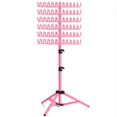 Salons Pegs Double Sided Hair Stand Stylist Braiding Tools Braiding Hair Rack Stand Organizer